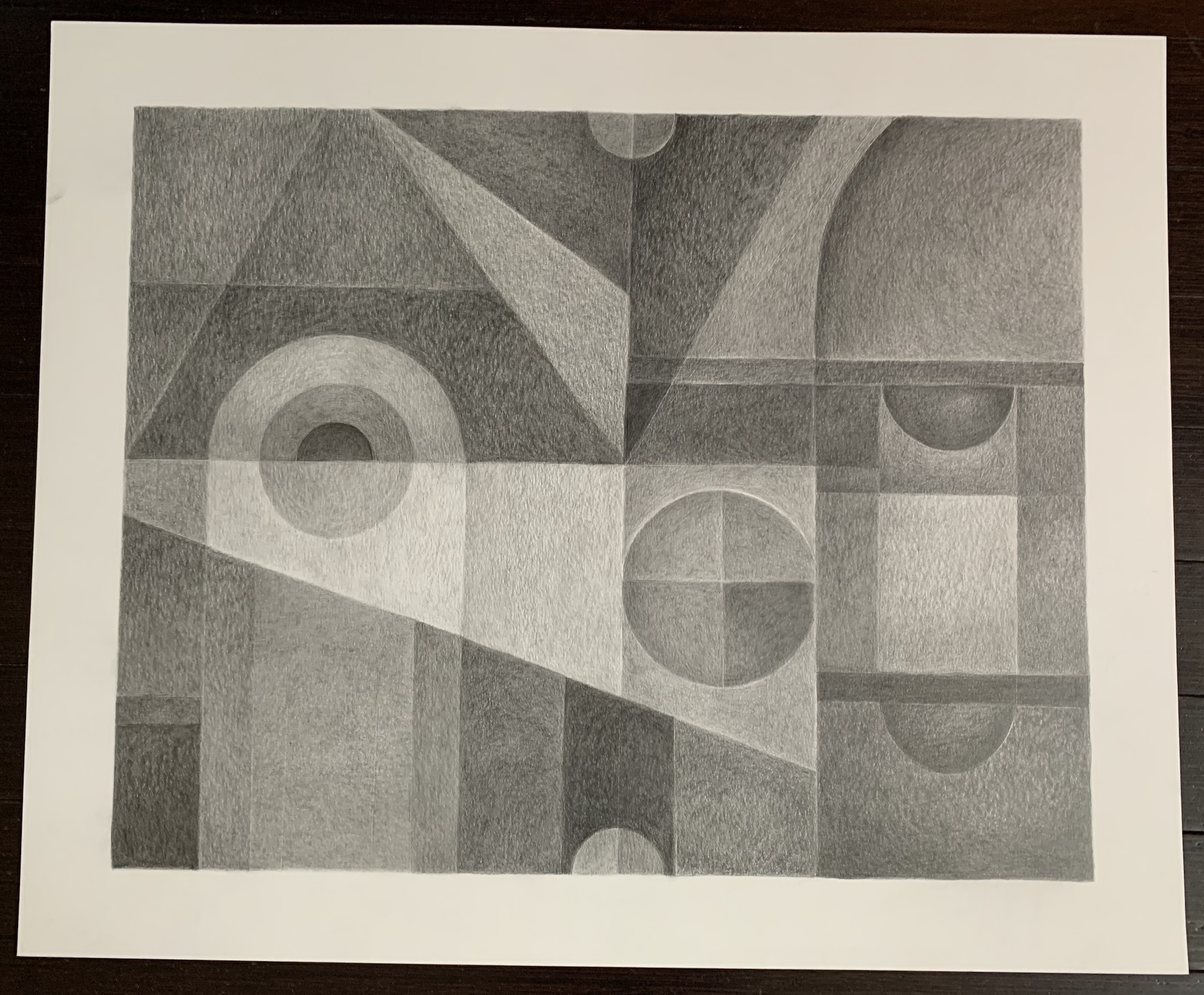 untitled graphite abstract